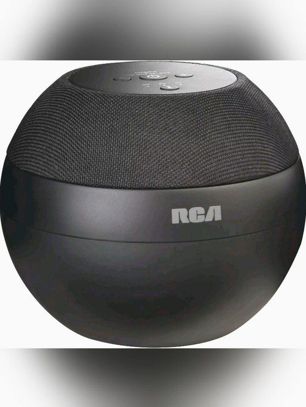 RCA Sound Soother White Noise Machine with 10 Pre-Loaded Sounds Portable Timer